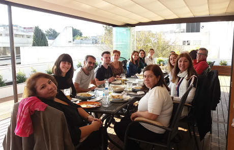 Last meeting day - lunch time